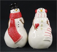Silvestri Snowman Salt & Pepper Shakers