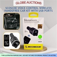 SCOSCHE WIRELESS HANDSFREE CAR KIT (VOICE CONTROL)