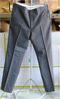 Wool Dress Pants, 38 Waist, 30 Inseam