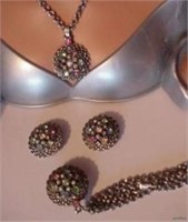 Empress Jewels PARURE NECKLACE, BRACELET, EARRINGS