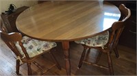 Round Dining Table 48 inches and 4 Chairs