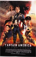 Autograph Captain America Poster