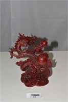 Dragon with Buddha Statue