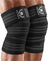 1 pc - Mava Sports Knee Wraps (Pair) for Cross
