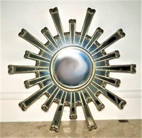 Sunburst Mirror in Cast Frame