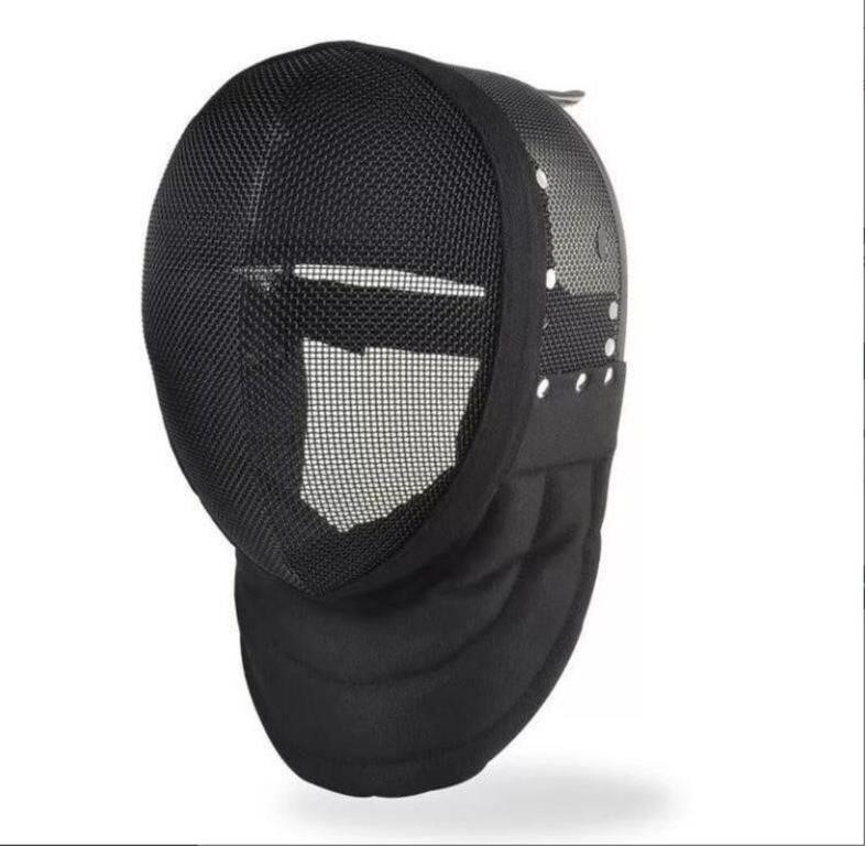 Foil Fencing Sport Mask - Black - XS
