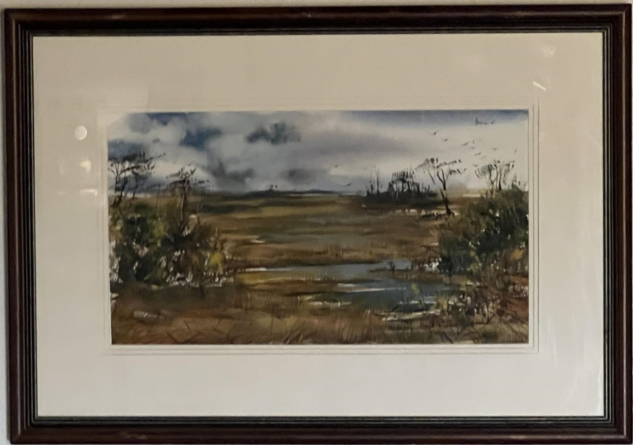 Unknown artist hand signed painting.