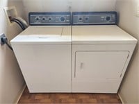 Amana washer and electric dryer