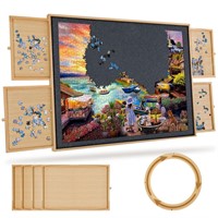 TEAKMAMA 1500 Piece Rotating Jigsaw Felt Puzzle