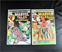 #66 #68 SPIDER-MAN MARVEL TALES COMIC BOOKS