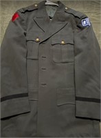 US Army Green Dress Jacket US Army 2nd corps II