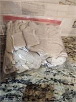 Bag of 8 work gloves