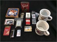 ASSORTMENT OF TOBACCO COLLECTIBLES LOT
