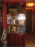 6ft Wooden cabinet/bookshelf