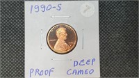 1990s DCAM Proof Lincoln Head Cent lb7007