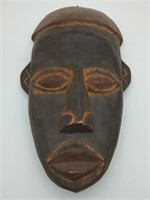 (KC) Wooden African Face Mask. 11 inch