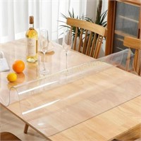 Clear Plastic Kitchen Countertop Cover Mat 34 x72
