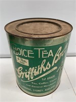 Griffiths Bros 6LB Tea Tin
