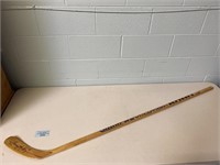 Signed Larry Murphy #55 Hockey Stick with COA