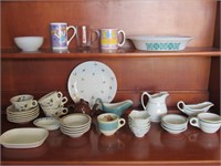 Gravy boats and dishes