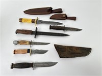 Collection of Knives and Bayonet