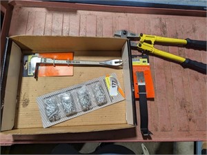 Bolt Cutters, Pry Bar & Other