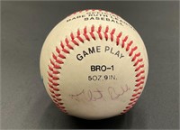 Albert Belle? + Signed Official Babe Ruth Baseball
