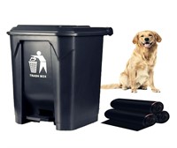 20L Dog Poop Can with Inner Bucket & Bags