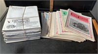 VINTAGE GAS ENGINE MAGAZINES APPROX. 41 issues
