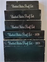 5 US Mint Sets 78 / 79 / 80 / 81 / 82