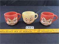 Vintage Flintstone's Mugs