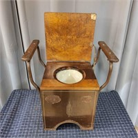 K2 Potty chair wooden vintage