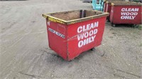 Industrial Bin on Heavy Duty Castors