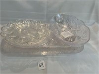 9 Piece Plastic Serving Dishes