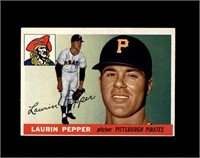 1955 Topps #147 Laurin Pepper EX to EX-MT+