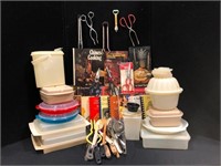 Kitchen Utensils, Cookbooks & Plastic Storage