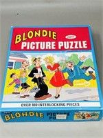 vintage 1960's Blondie 100pc puzzle by Jaymar