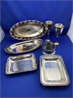 Collection Of Silverplate Items, Etc