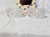 Princess House Crystal Candy Dish Candleholder