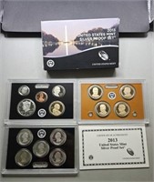 2013 US Mint silver proof set