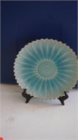 Decorative Blue Sunflower Plate