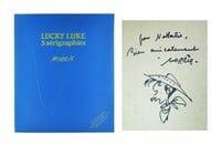 Portfolio Lucky Luke 25 ex. HC + Dessin