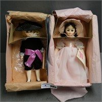 (2) Madame Alexander Dolls