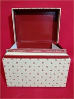 Avon Country Christmas Recipe Box