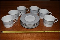 Block Spal Grey Dawn cup & saucer porcelain set