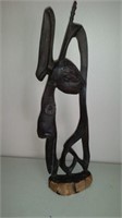 Abstract Modernism Tribal Art Wood Carving