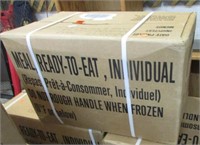 CASE -- MRE'S MEALS READY TO EAT -- SEALED