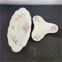 Coordinating Ceramic bowl & tray
