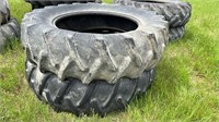 Pair of Firestone 18.4 x 38 Tractor Tires. #LOC: