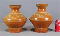 Redware Pottery Vessels